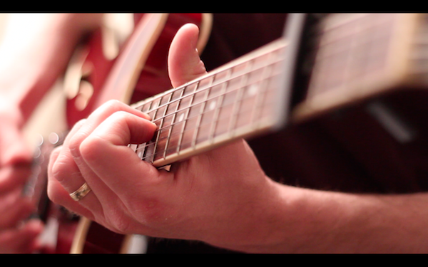 Bill Van Loo - tracking guitar rough ideas